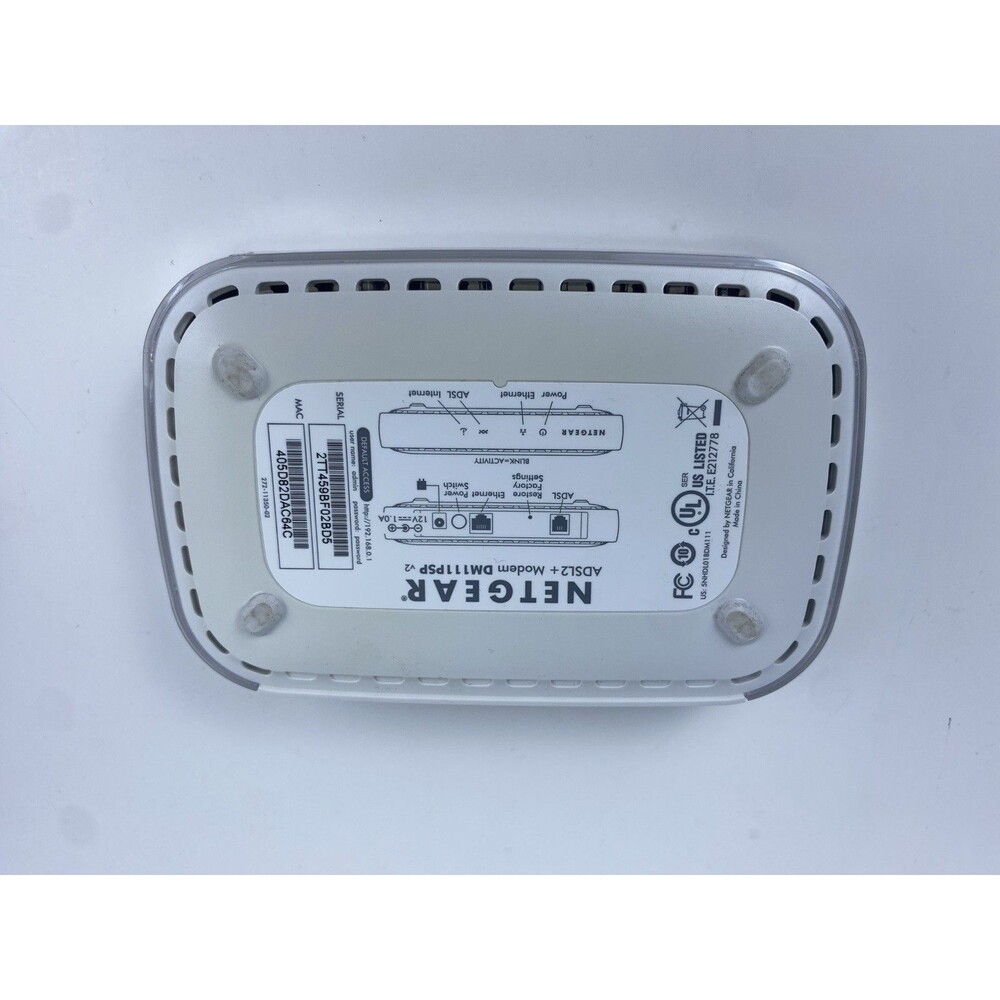 NETGEAR Broadband ADSL2+ Modem DM111PSP DSL Modem - Picture 6 of 9